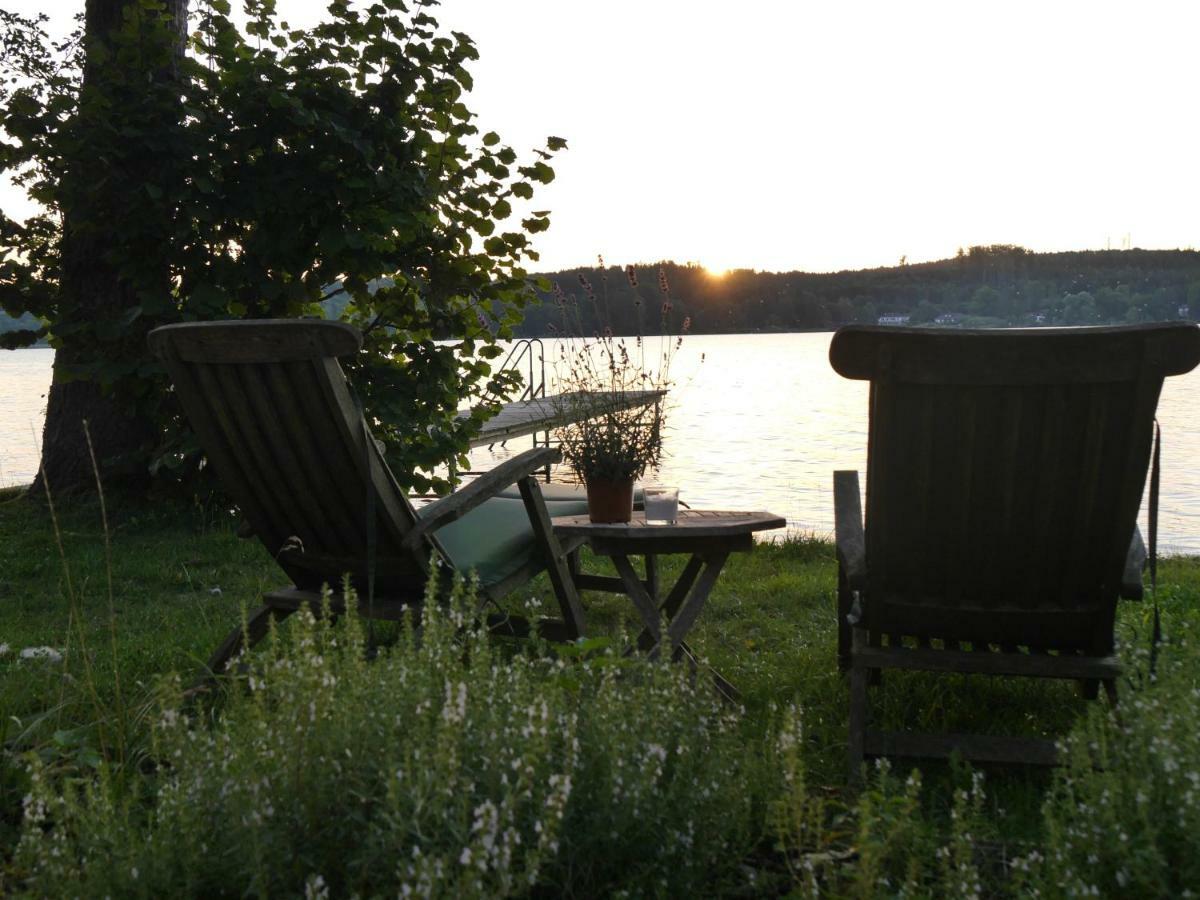 Atelierhaus Am Pilsensee Villa Herrsching am Ammersee Bagian luar foto